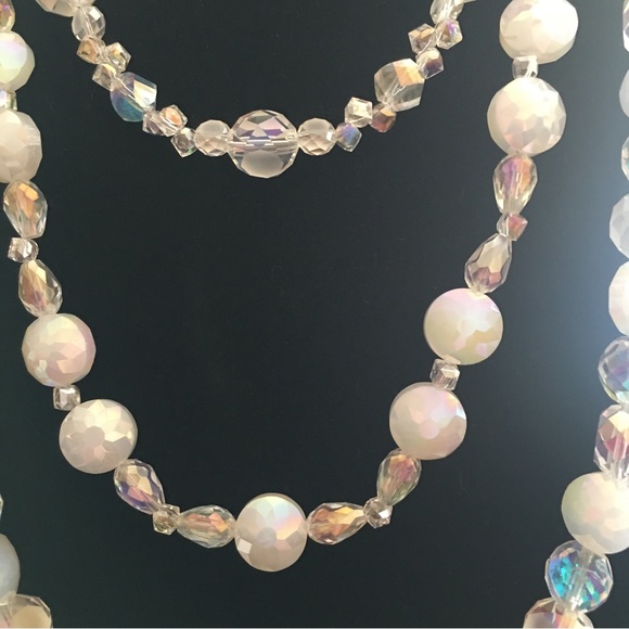 3 Crystal & Glass Necklaces With Earrings - Picture 14 of 16